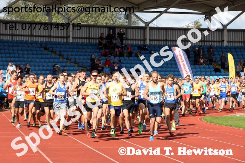 Senior mens Northern 6 Stage Road Relay, SportsCity, Manchester. Photo: David T. Hewitson/Sports for All Pics